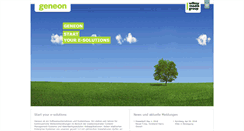Desktop Screenshot of geneon.de